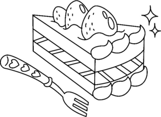 Gâteau 06 - Coloriages divers - Coloriages - 10doigts.fr